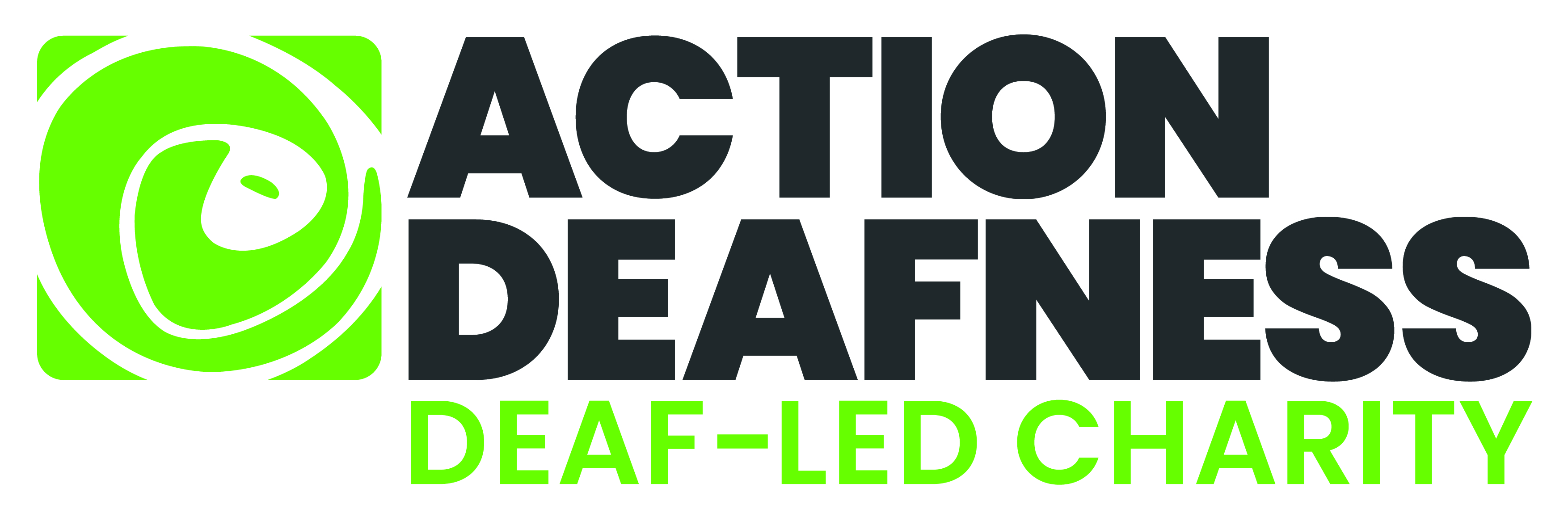 Action Deafness Logo Strapline High Res