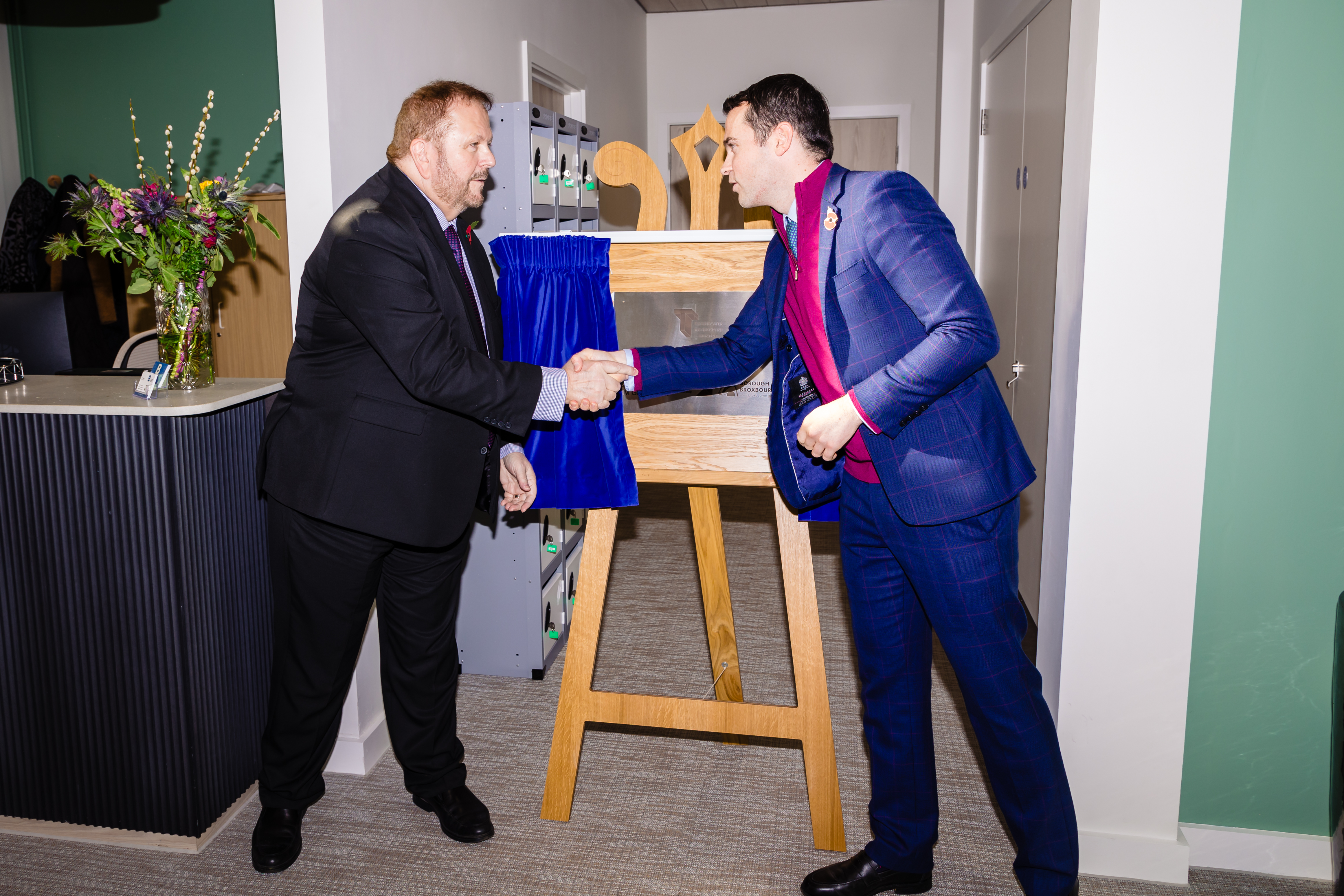 Theobalds Enterprise Centre opening ceremony