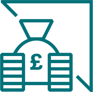 Hertslep Icon Business Teal Arrow