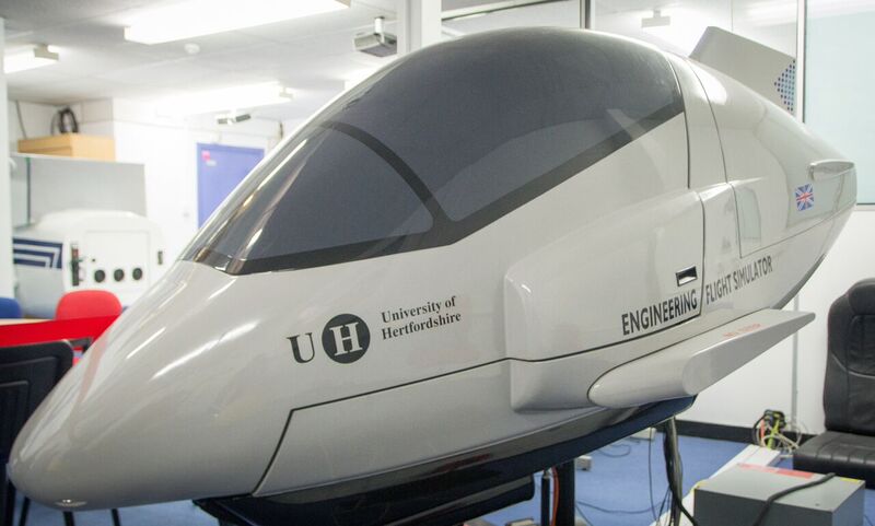 University of Hertfordshire flight simulator
