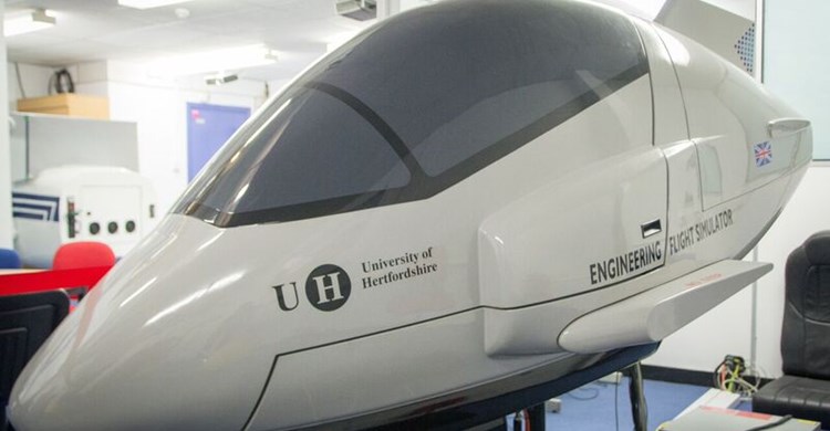 University of Hertfordshire flight simulator