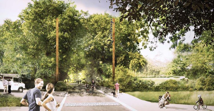 Artist's impression - Hemel Hempstead Quietway