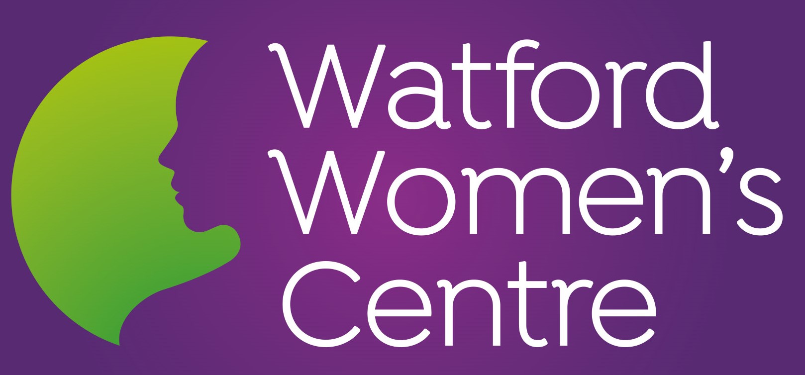 WWC LOGO Colour On Purple CAF Small