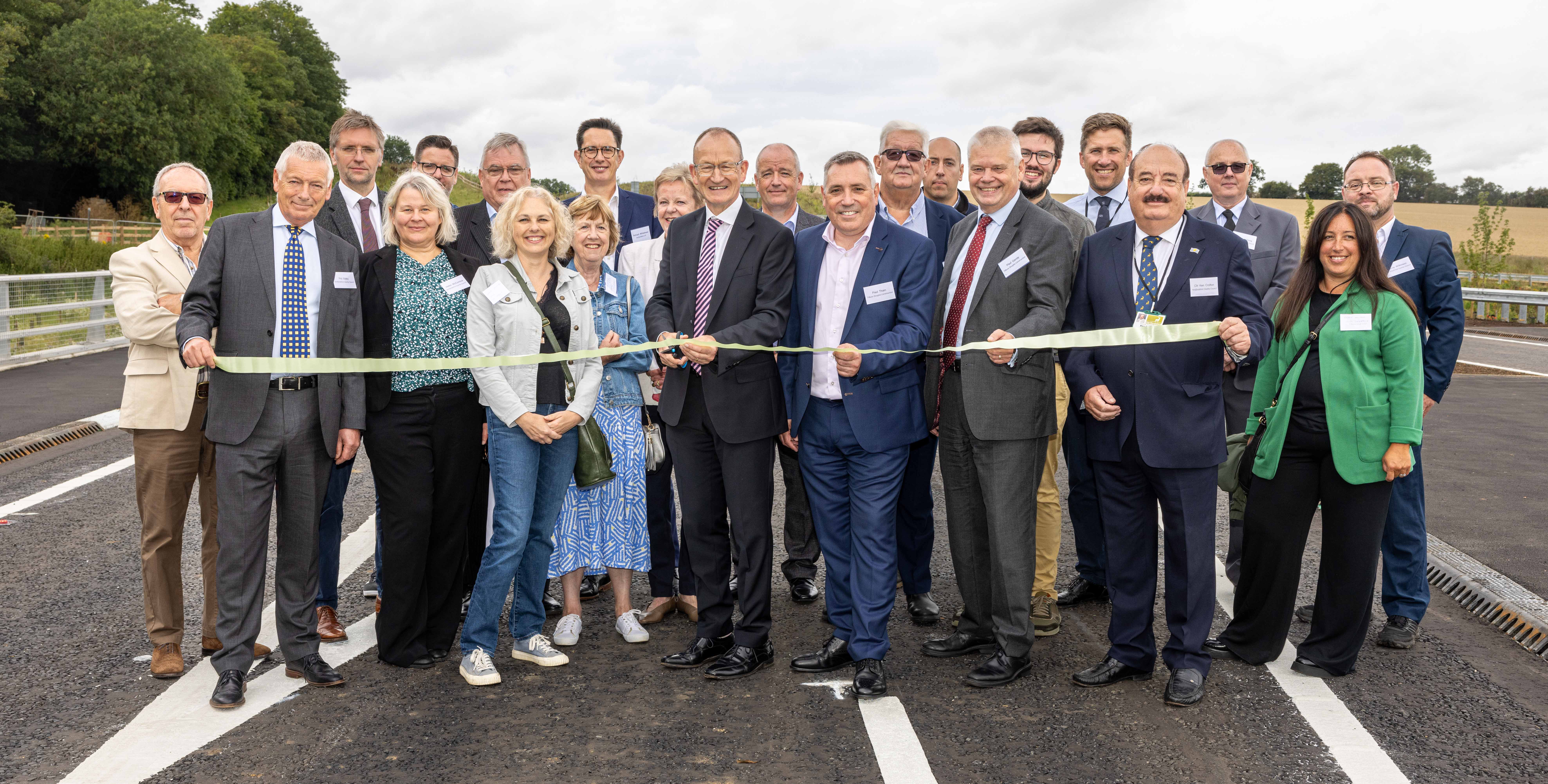 A602 ribbon cutting