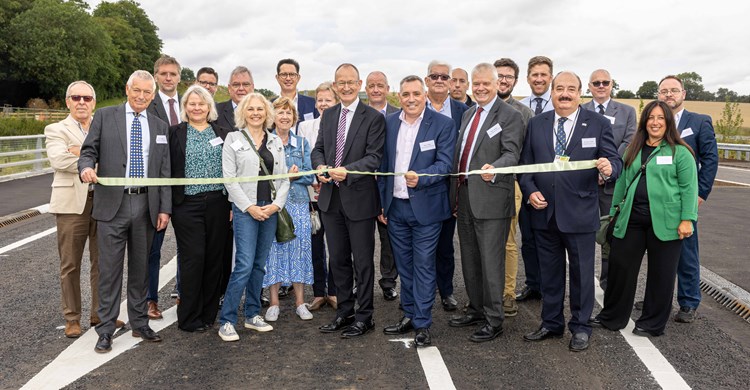 A602 ribbon cutting