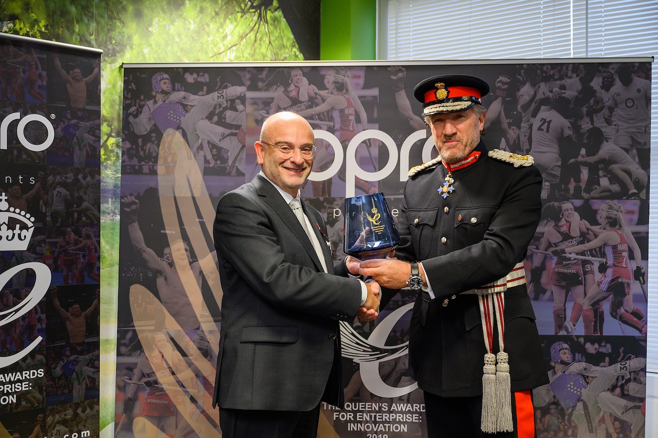 Opro Queens Award Presentation
