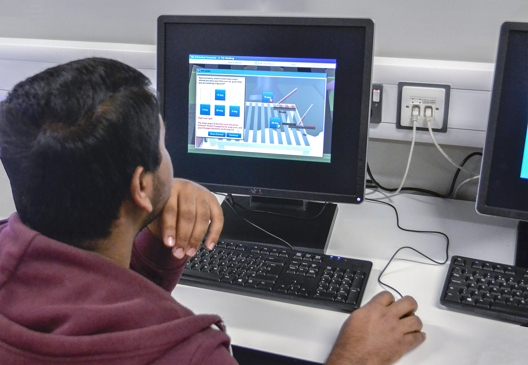 eLearning studio at West Herts College