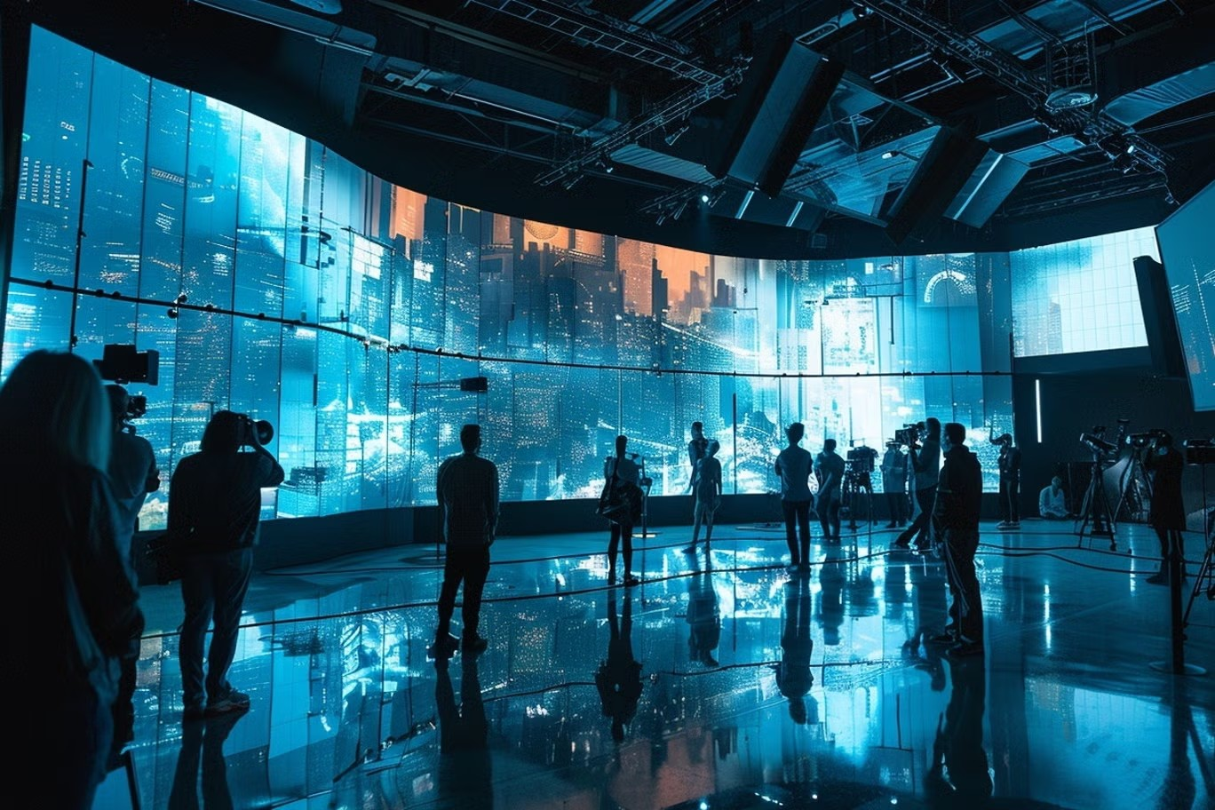 Graphic rendering of the Immersive Experience, Elstree Studios