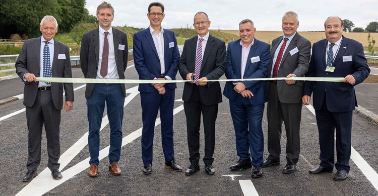 A602 ribbon cutting