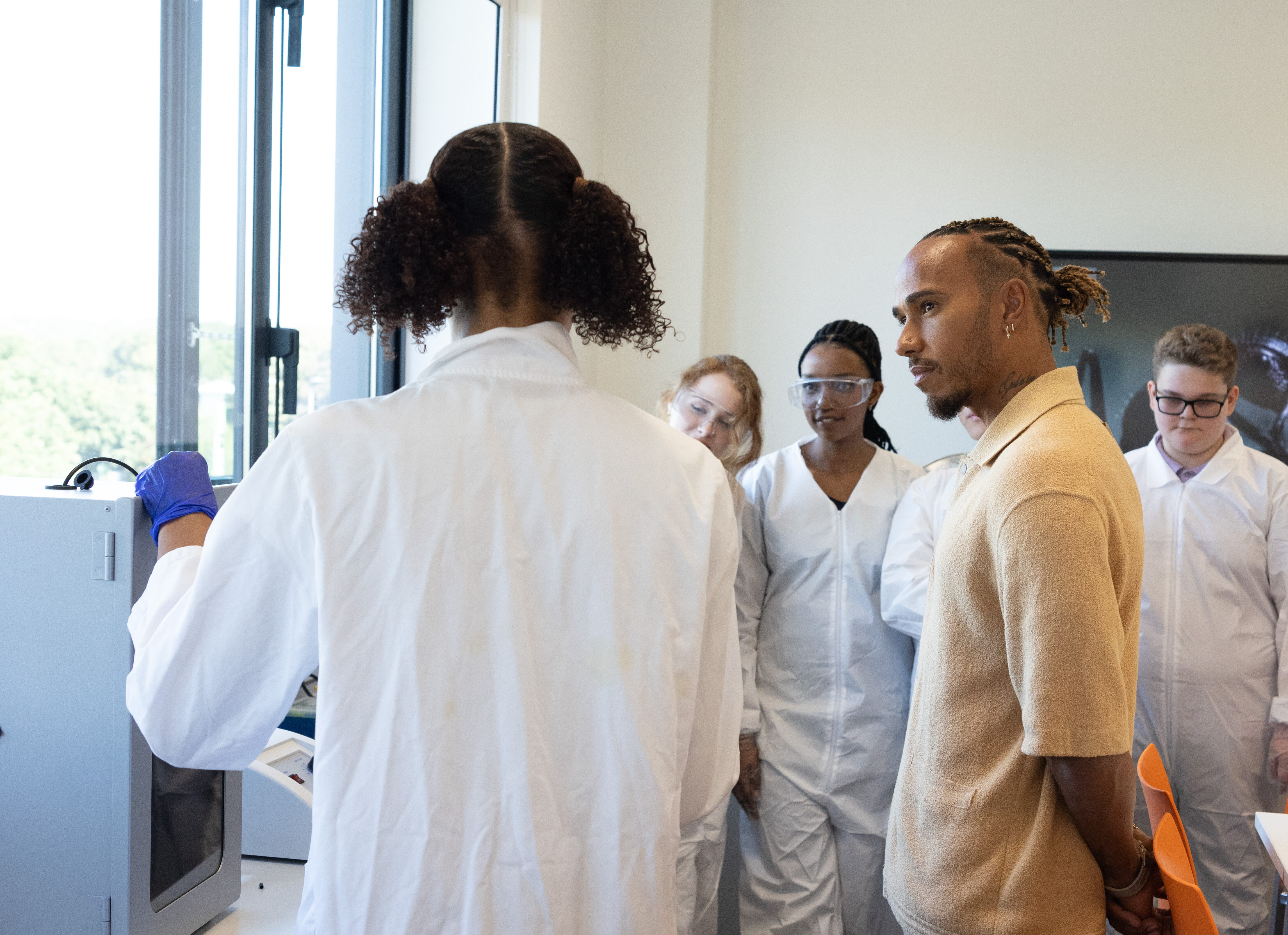 Sir Lewis Hamilton launches the Pioneering Young STEM Futures programme