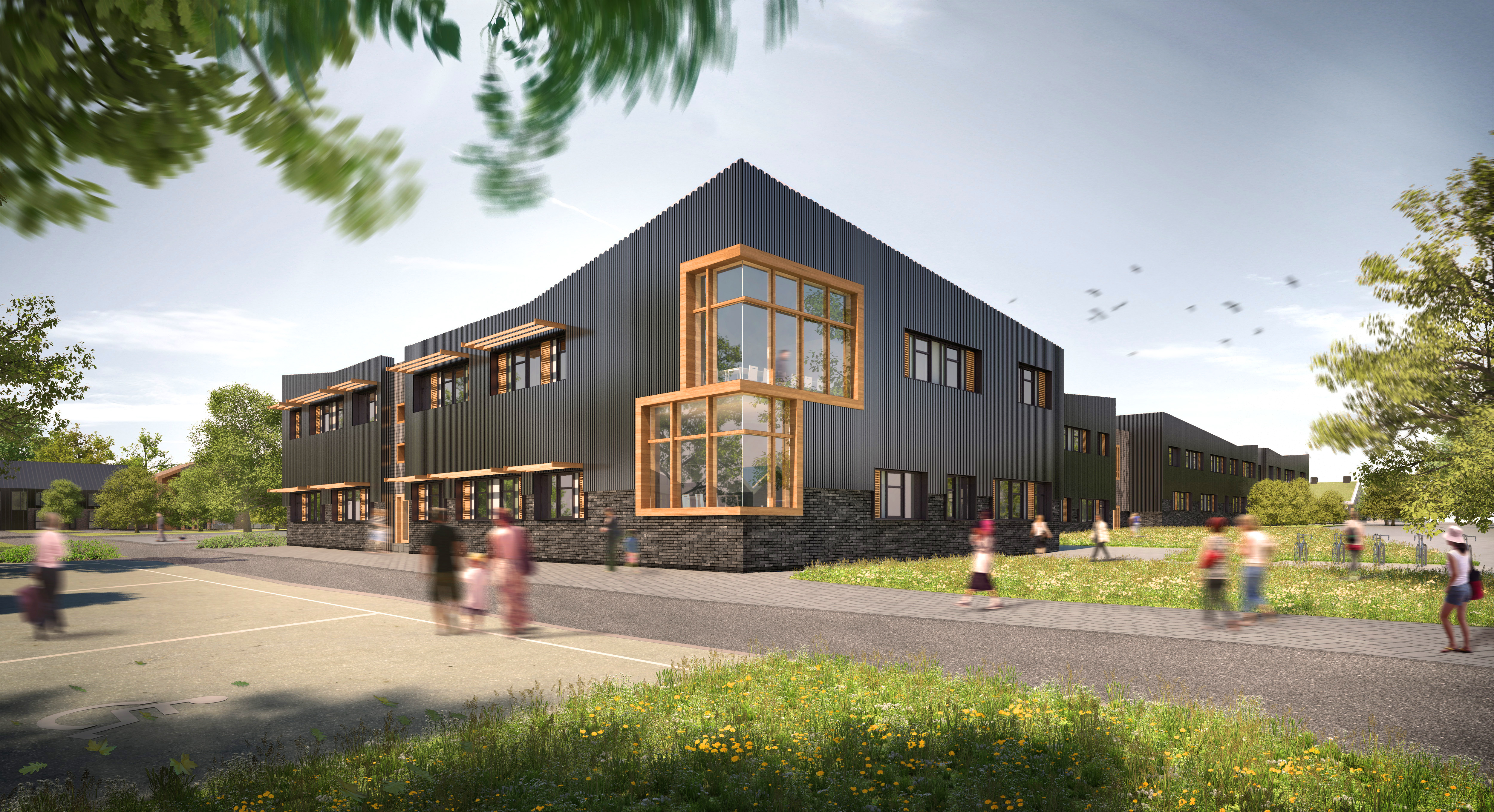 CGI of the new Evolution Centre