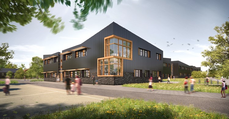 CGI of the new Evolution Centre