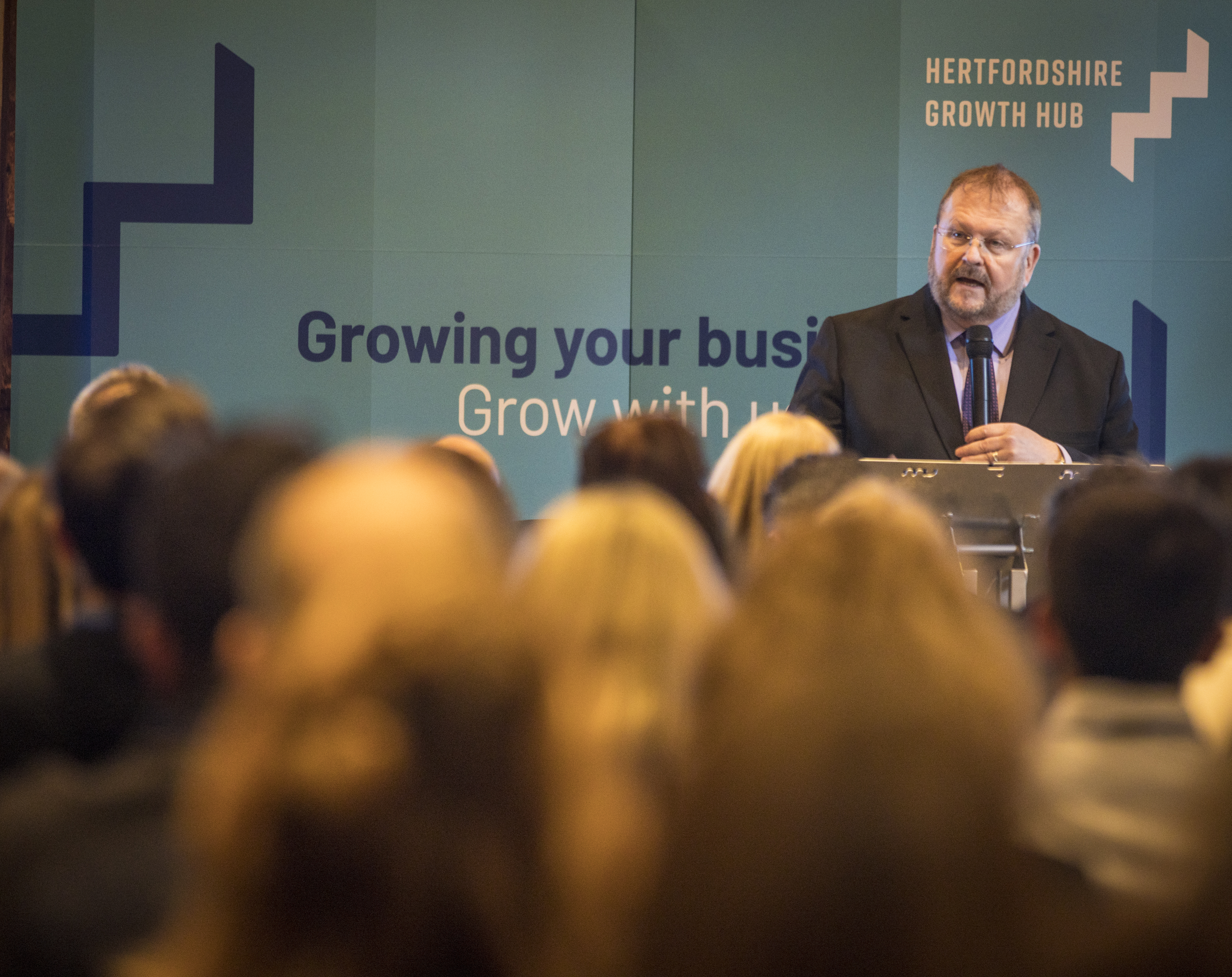 Adrian Hawkins OBE speaks to delegates