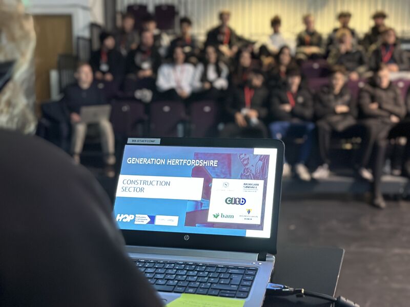 AVV Solutions presents to students at Hertford Regional College