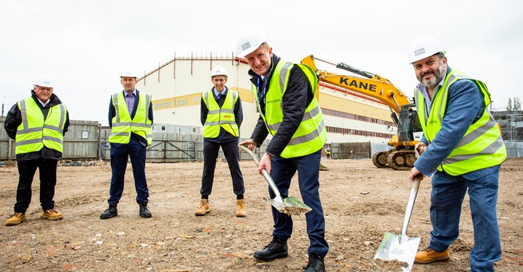 Elstree Studios Expansion Breaking Ground May 2021