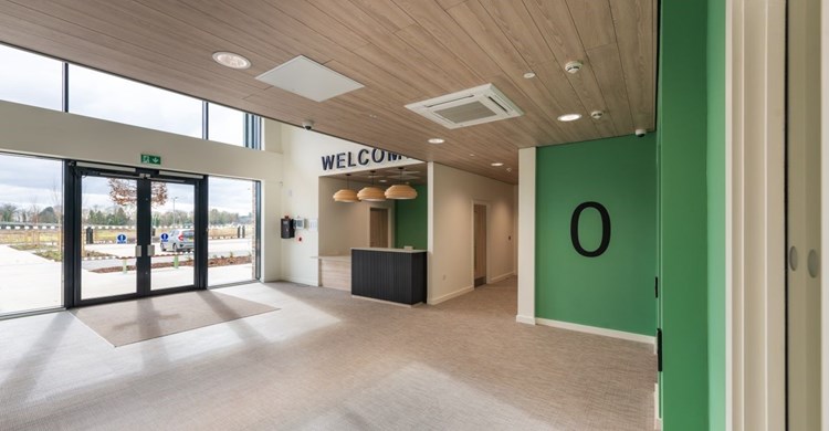 Theobalds Enterprise Centre lobby