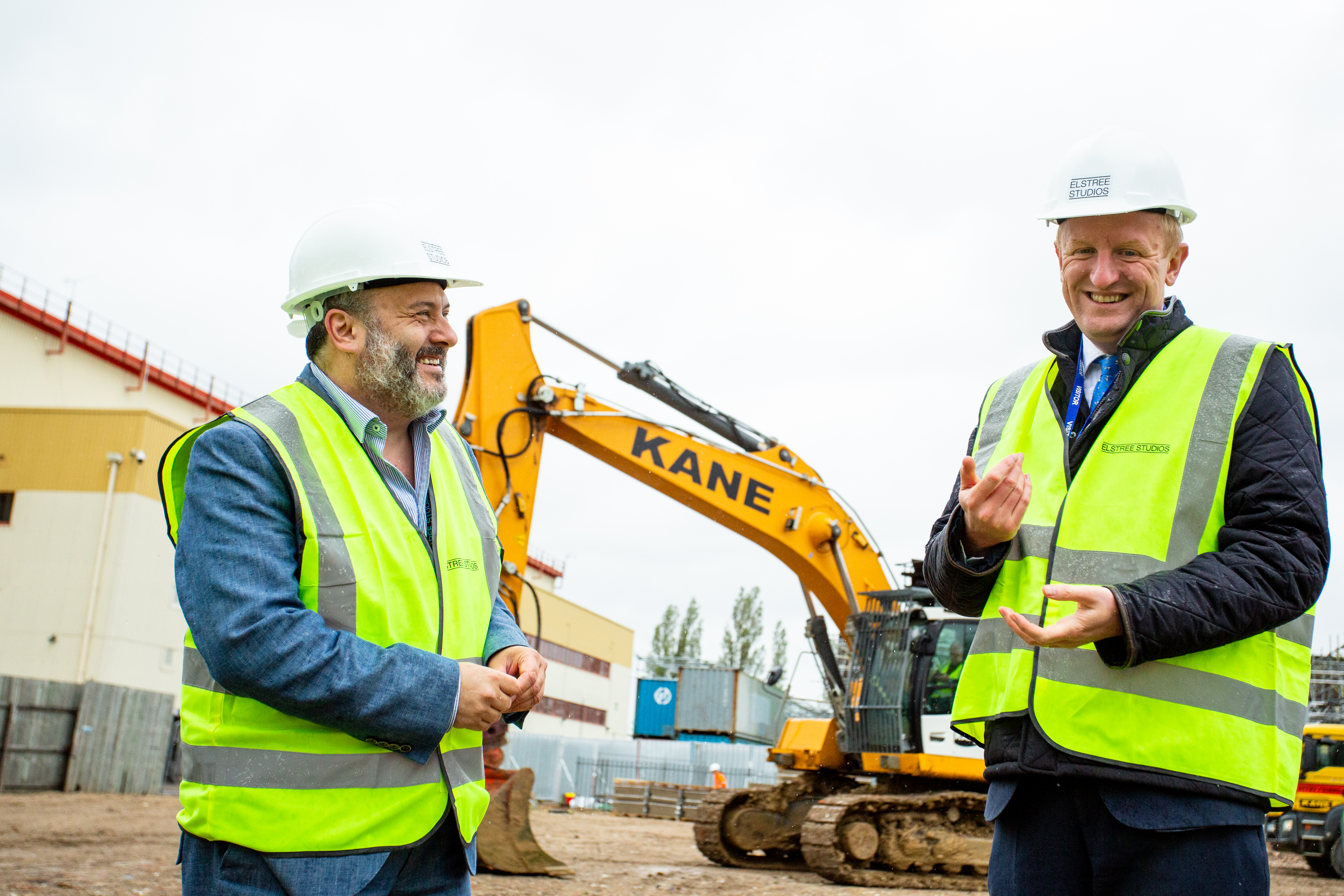 Elstree Studios Expansion Breaking Ground May 2021