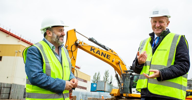 Elstree Studios Expansion Breaking Ground May 2021