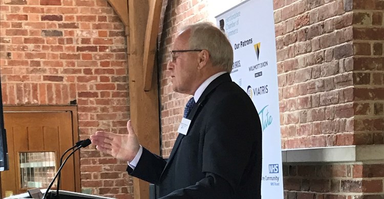 Professor Sir Tim Wilson, Deputy Lieutenant of Hertfordshire,