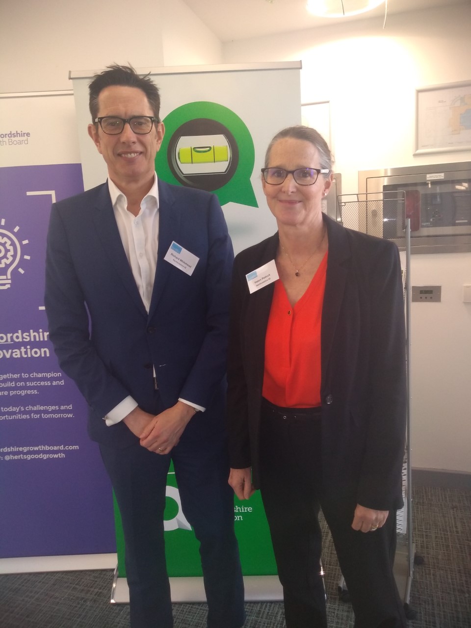 Helen And Richard At Biz4biz March 3 2022