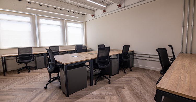 Interior of Co-Space Stevenage