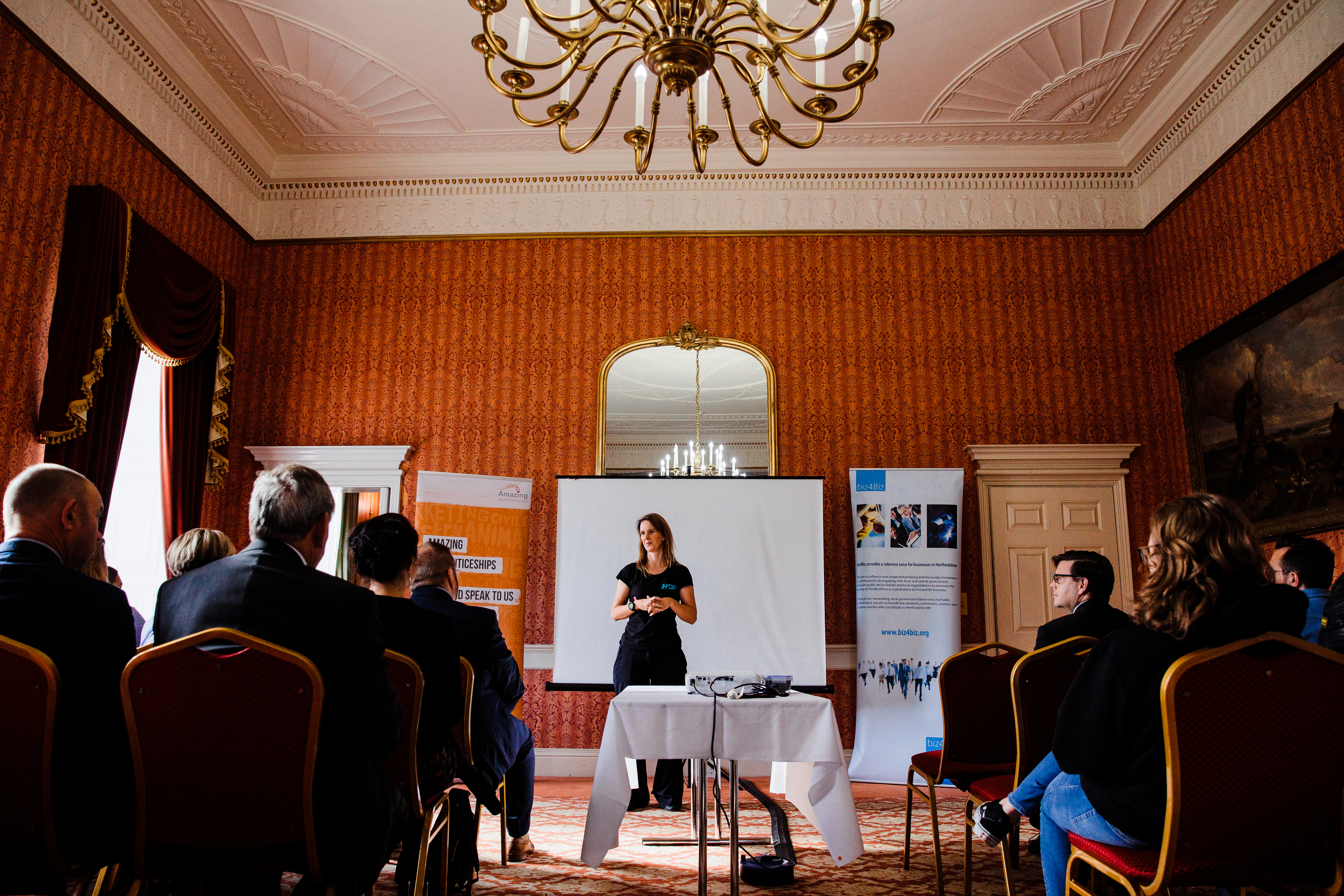 Caroline Cartwright presenting on HOP