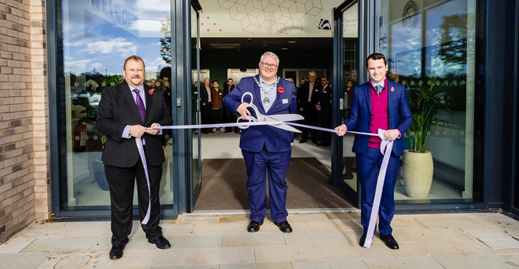 Theobalds Enterprise Centre is officially opened