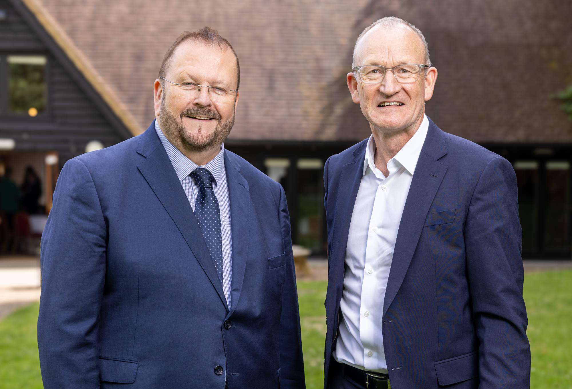 Adrian Hawkins OBE, Chair, Hertfordshire Futures and Cllr Richard Roberts