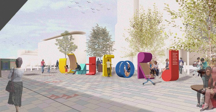 One of the most noticeable additions will be the large freestanding letters spelling out ‘WATFORD’. These will be a great focal point for the concourse and will encourage visitors’ photos and related social media posts, raising the profile of the town in a positive and highly visible way.