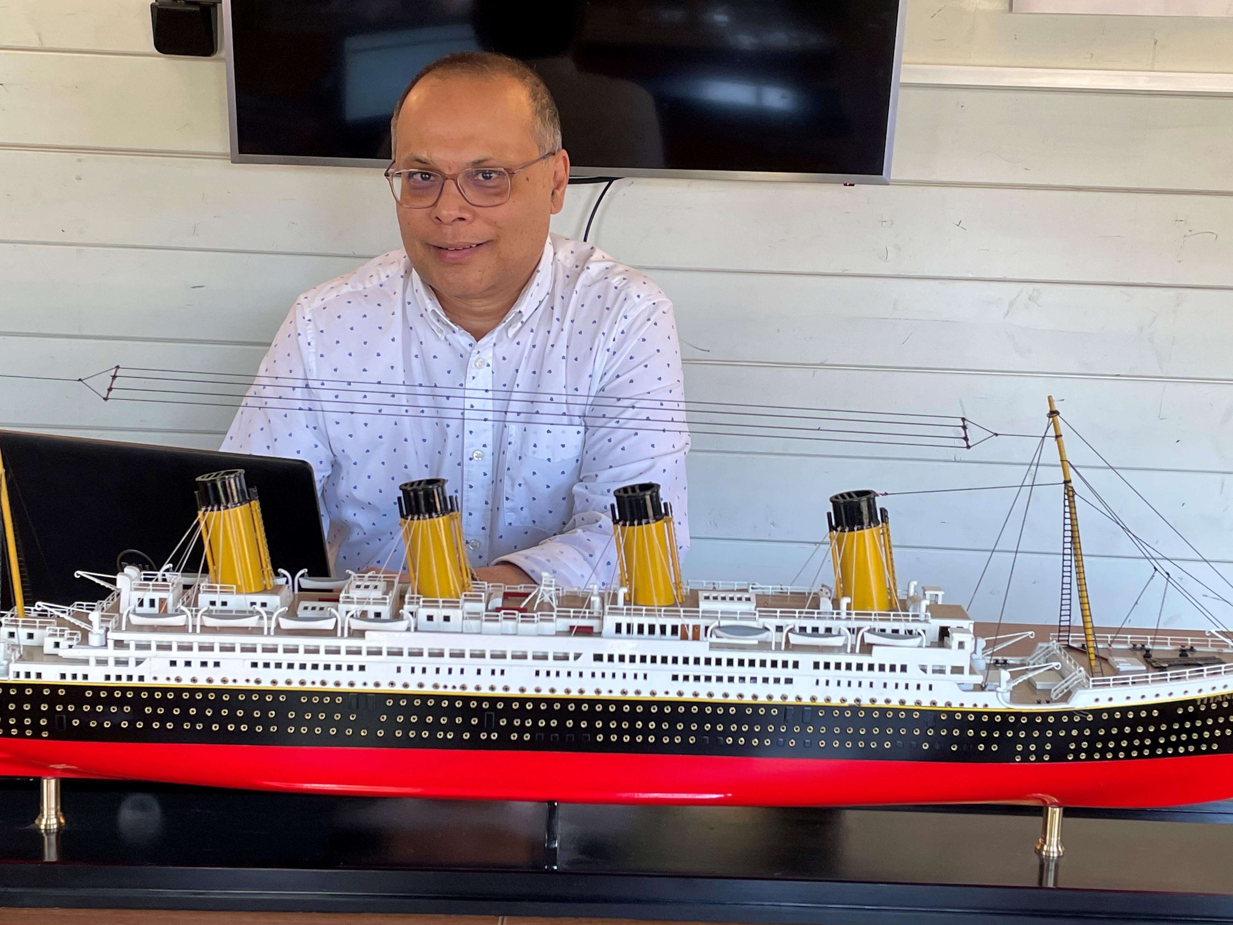 Rashid Lalloo, Chief Executive at Premier Ship Models, a 2021 winner