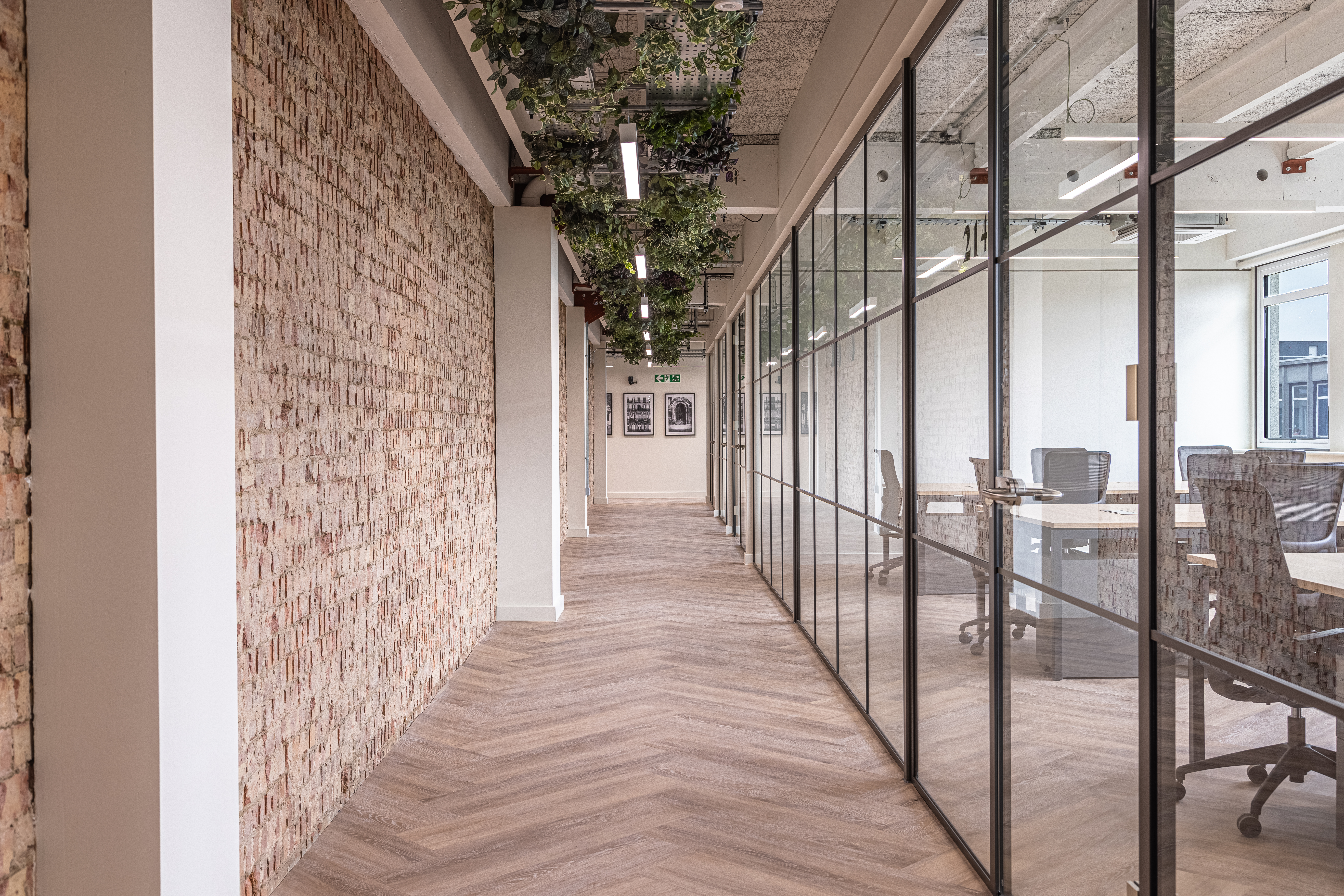 Inside of Co-Space Stevenage