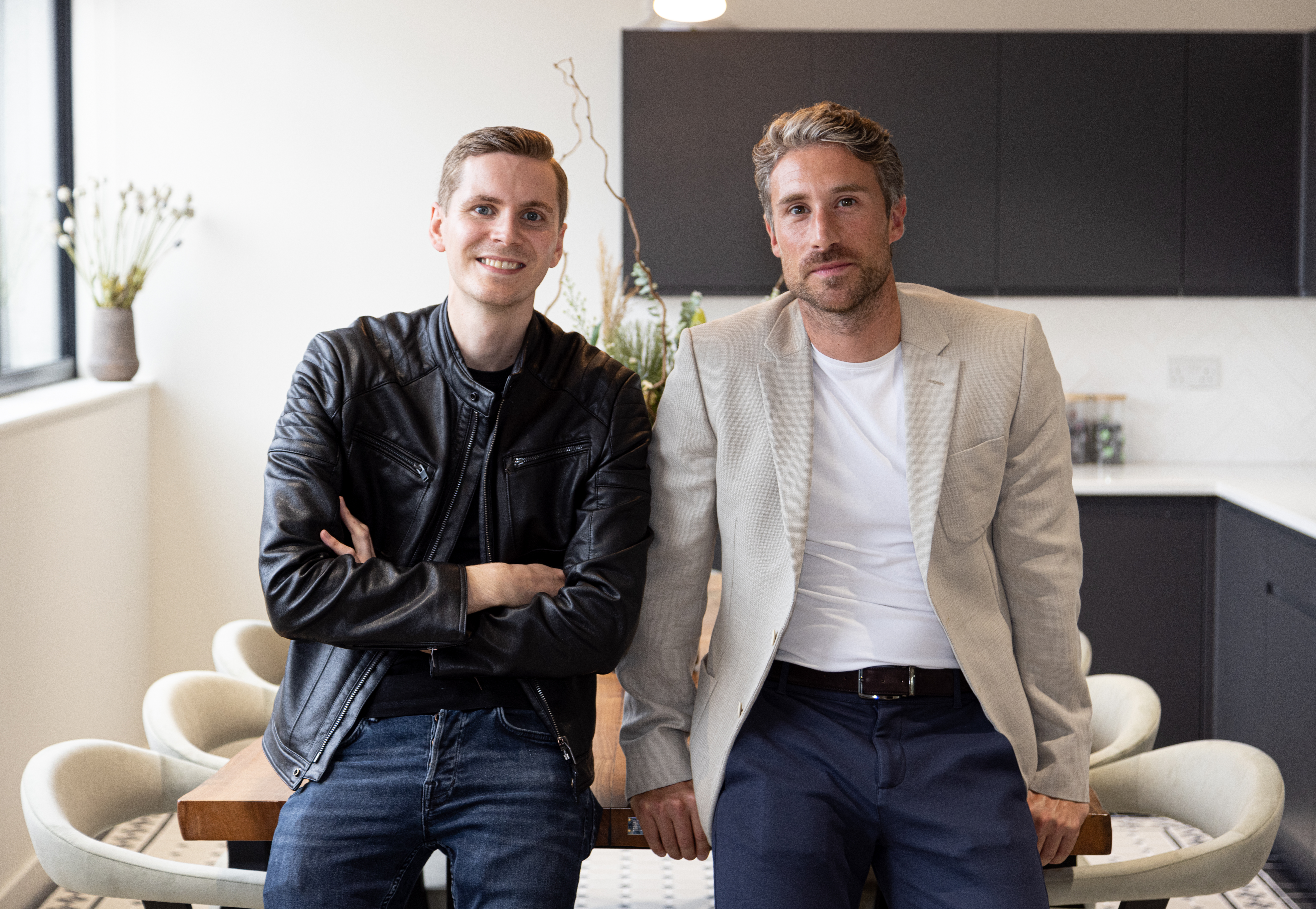 Co-Space co-founders William Stokes (left) and Alistair Thomas