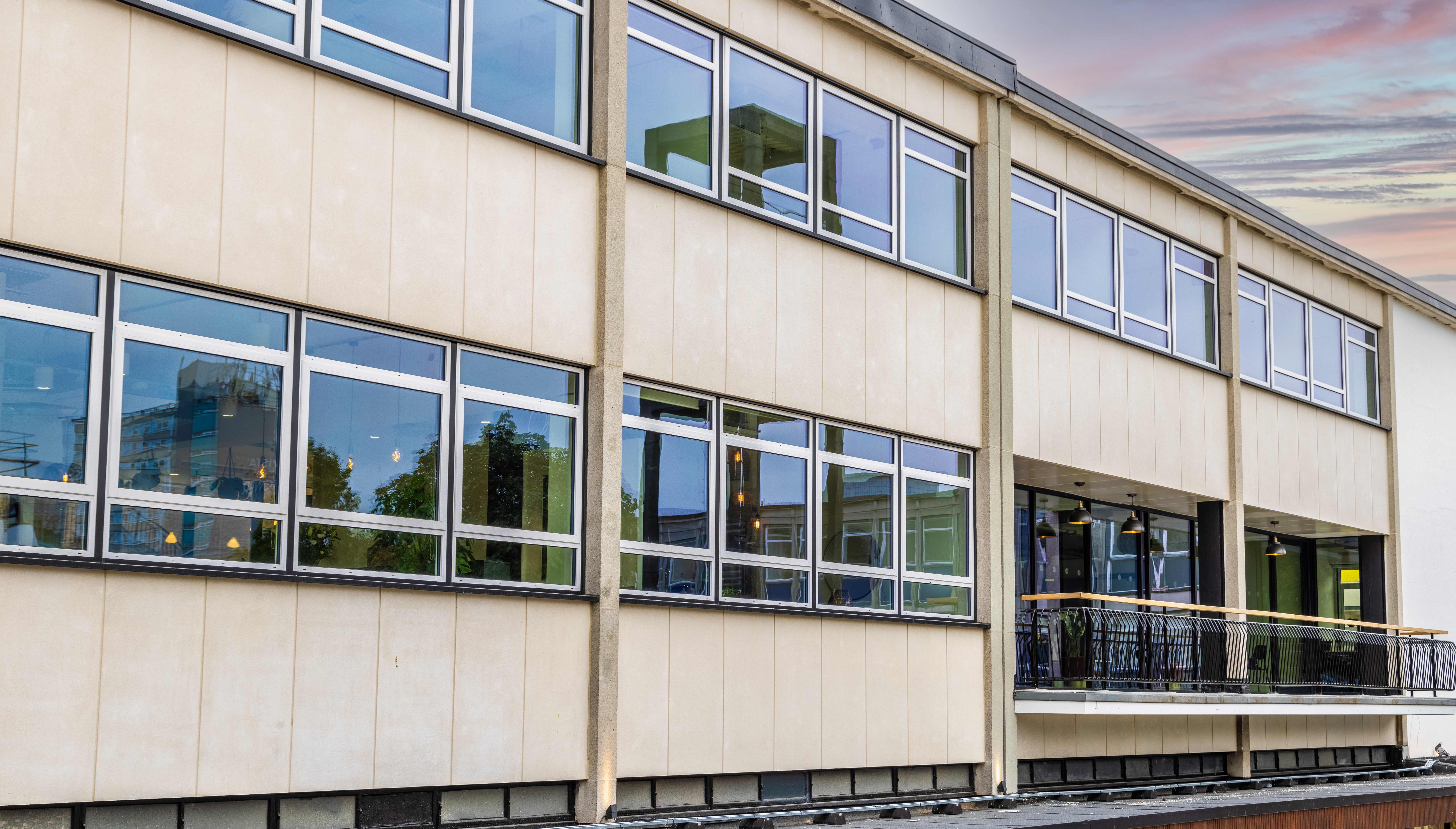 Interior of Co-Space Stevenage