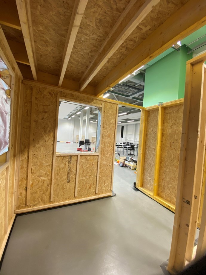 The MMC Timber Frame Installation at West Herts College